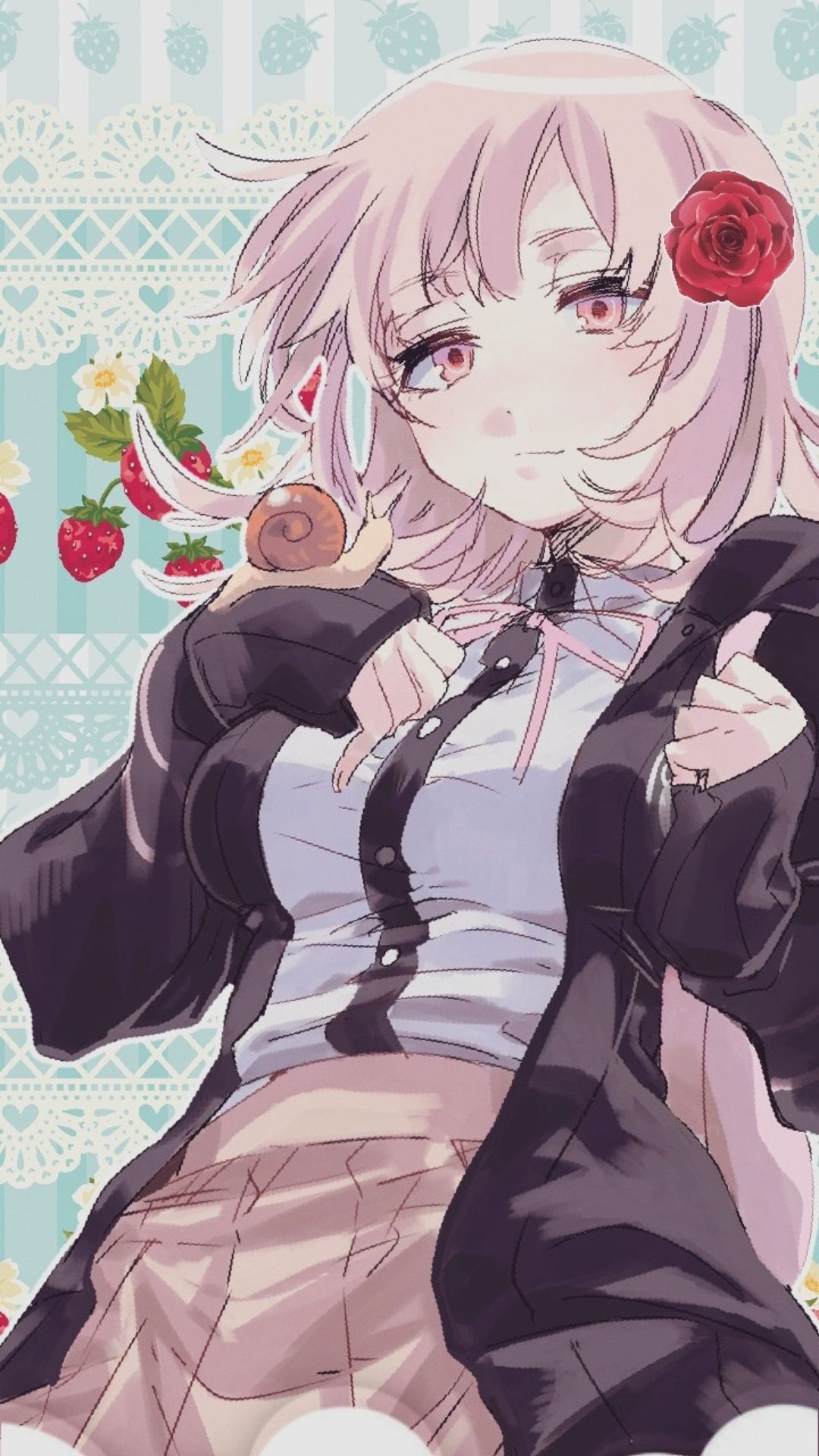 Cool Chiaki Nanami iPhone Wallpaper 